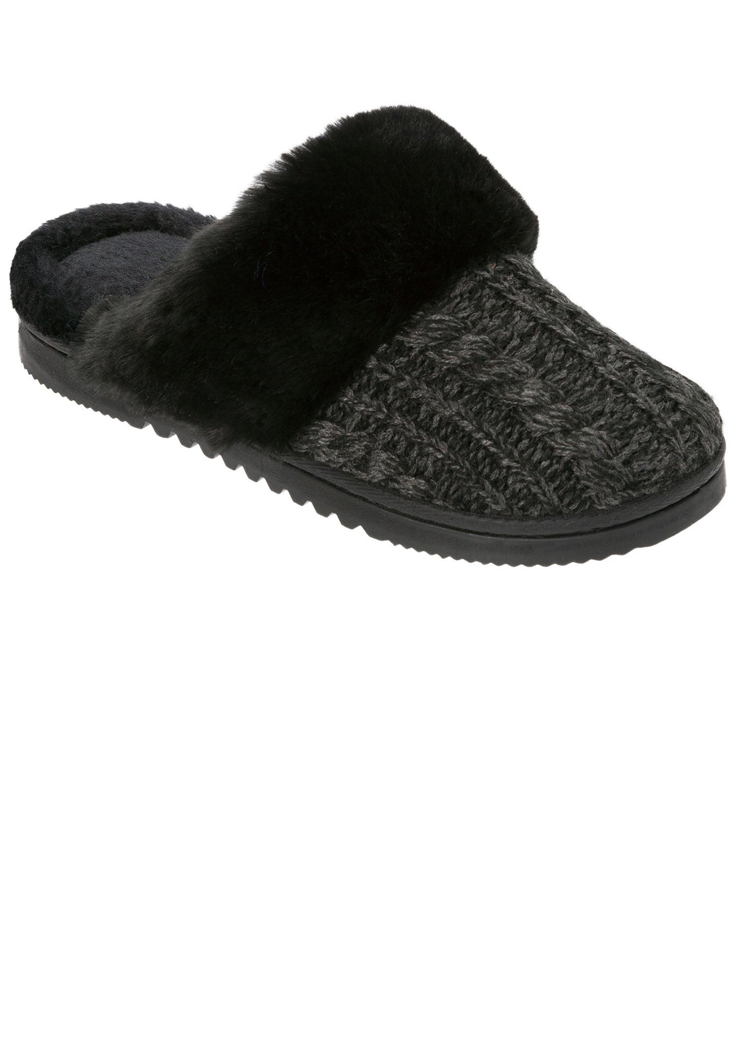 50388 dearfoams כפכף פרווה צמר